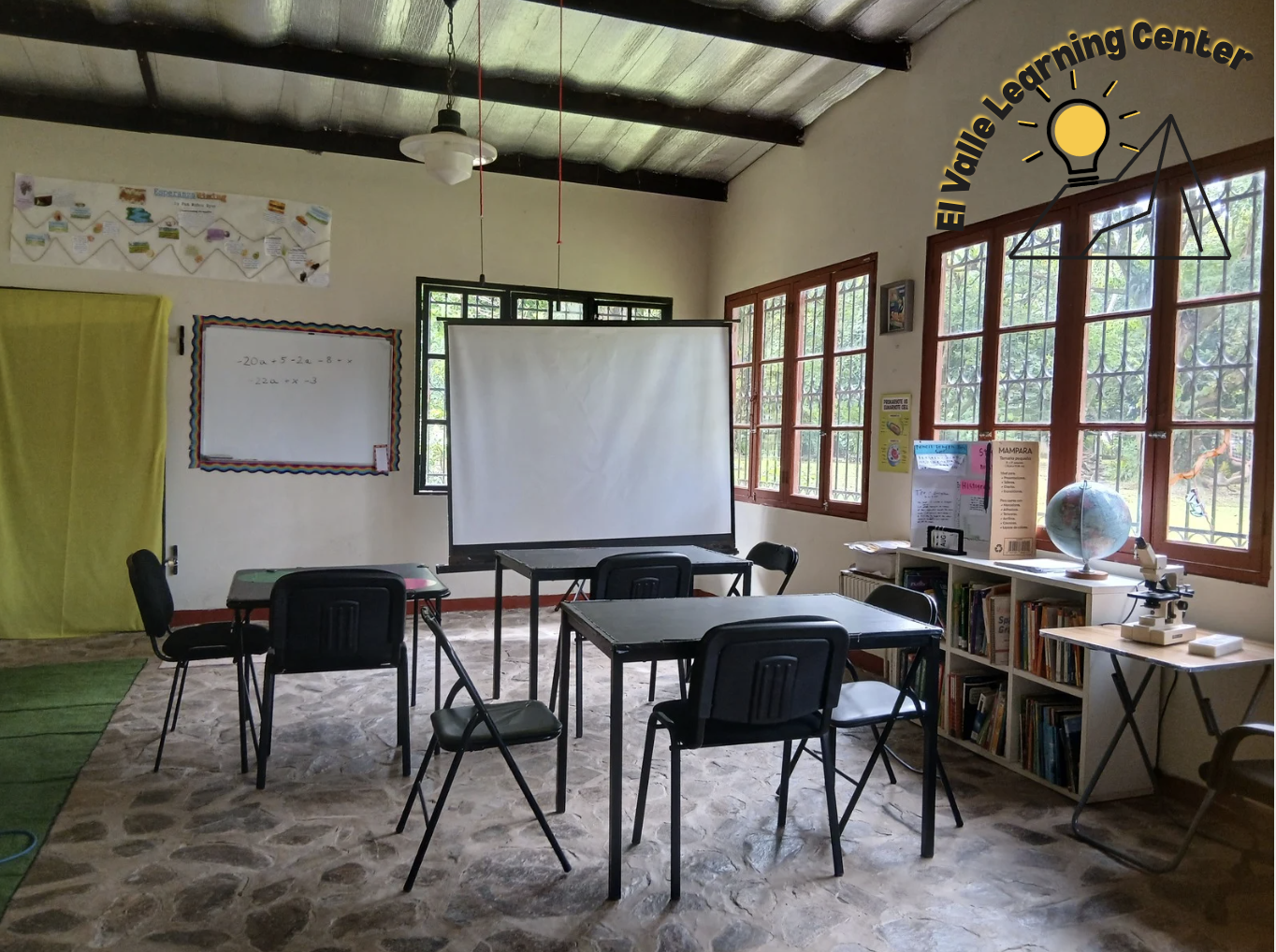 Middle school classroom