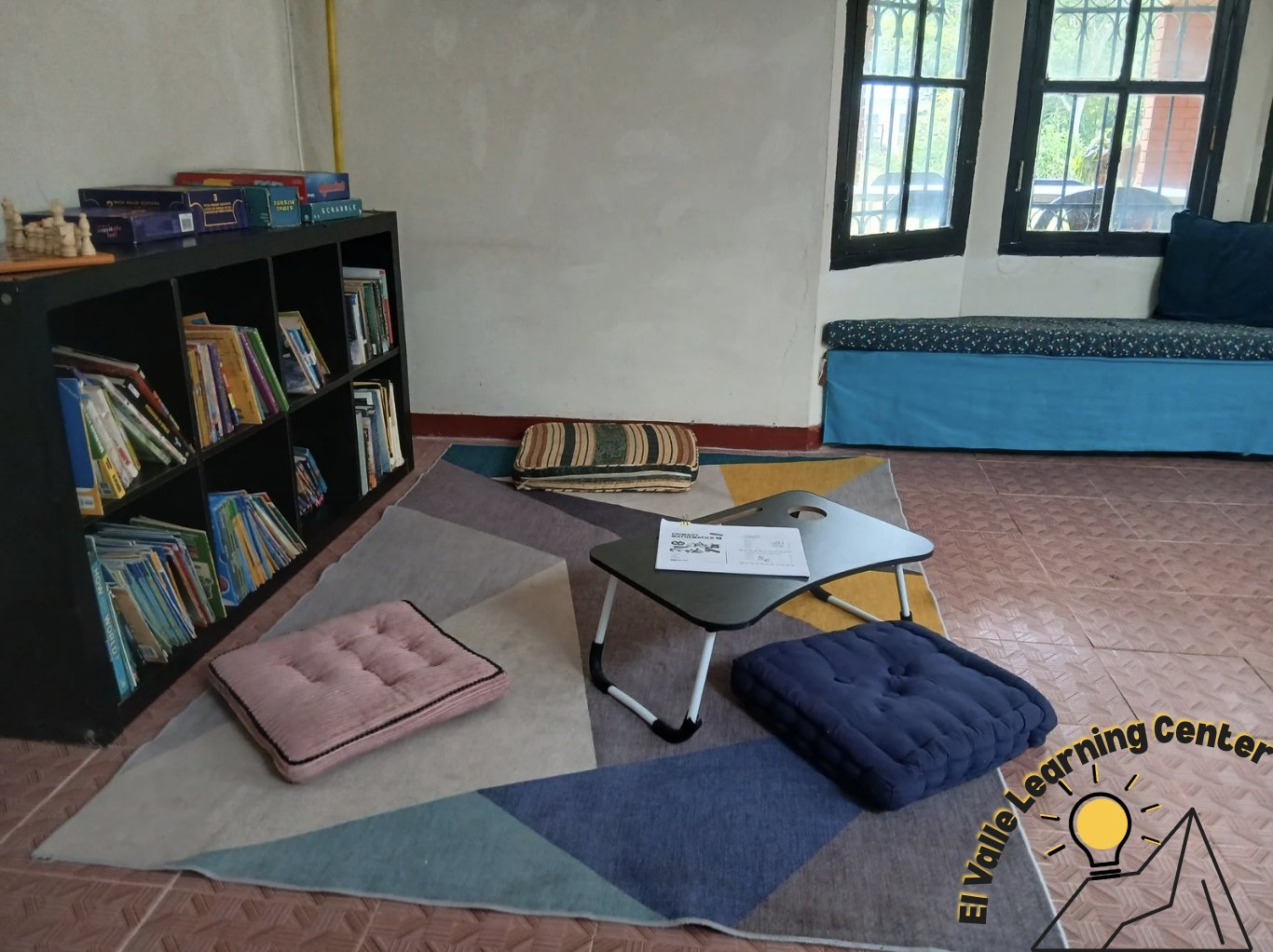 High school classroom
